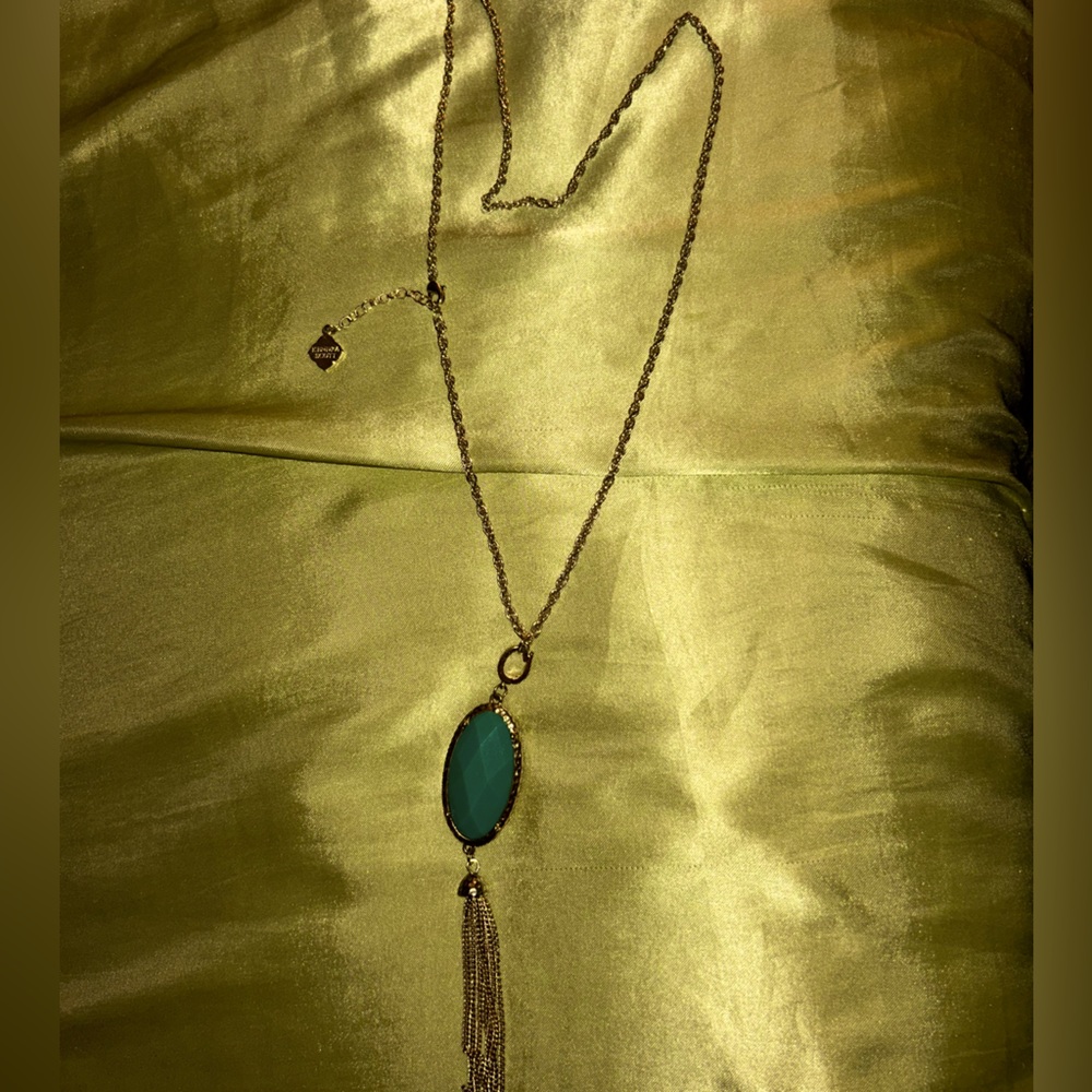 Preloved Kendra Scott double stone Pendant
